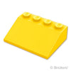 スロープ 33° 3 x 4：[Yellow / イエロー]