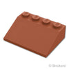スロープ 33° 3 x 4：[Reddish Brown / ブラウン]