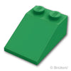 スロープ 33° 3 x 2：[Green / グリーン]