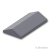 スロープ ダブル 33° 2 x 4：[Dark Bluish Gray / ダークグレー]