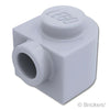ブロック ハーフ ラウンド 1 x 1 x 2/3 - サイドスタッド：[Light Bluish Gray / グレー]