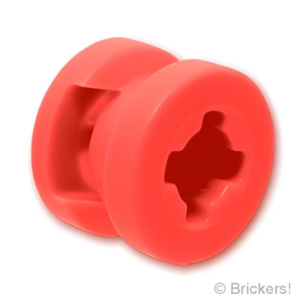 LEGO® パーツ 6310372 ホイール 8mm x 6mm サイドスリット - 小軸穴：[Coral / コーラル] 34337-353 