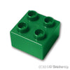 デュプロ ブロック 2 x 2：[Green / グリーン]