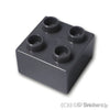 デュプロ ブロック 2 x 2：[Dark Bluish Gray / ダークグレー]