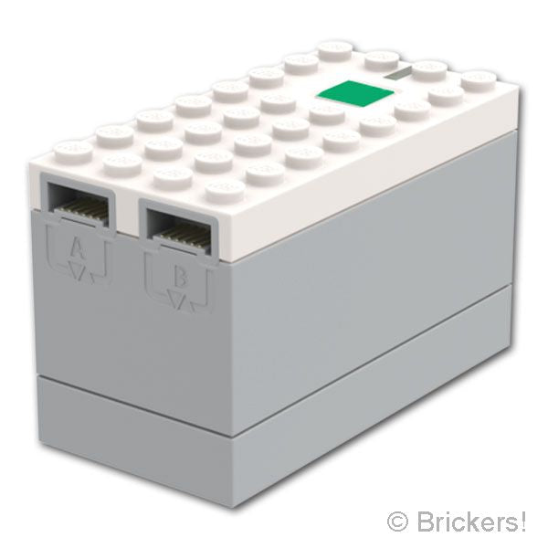 LEGO® パーツ 6197586/6253628/6262033/6370369/6569775 Powered Up 9V ファンクション ハブ（88009）：[White / ホワイト] 34742c01-001 
