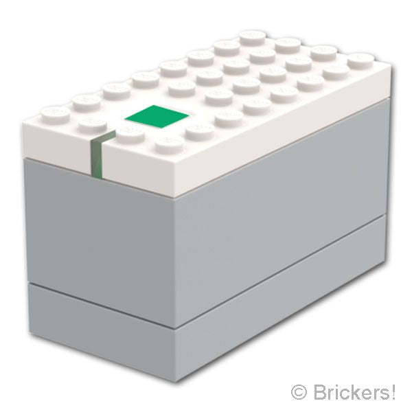 LEGO® パーツ 6197586/6253628/6262033/6370369/6569775 Powered Up 9V ファンクション ハブ（88009）：[White / ホワイト] 34742c01-001 