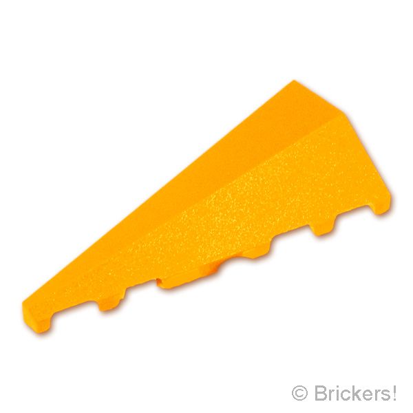 LEGO® パーツ 6545214 ウェッジ 5 x 2 - 左：[Bt,Lt Orange / ブライトライトオレンジ] 3504-191 