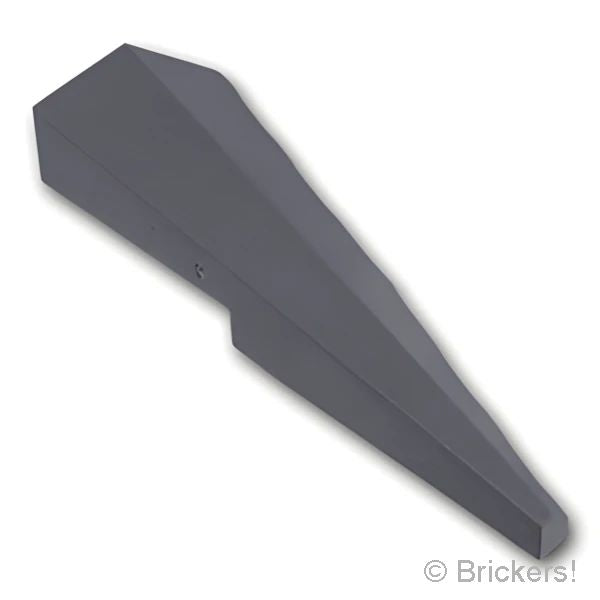 LEGO® パーツ 6431186 ウェッジ 5 x 2 - 左：[Dark Bluish Gray / ダークグレー] 3504-199 