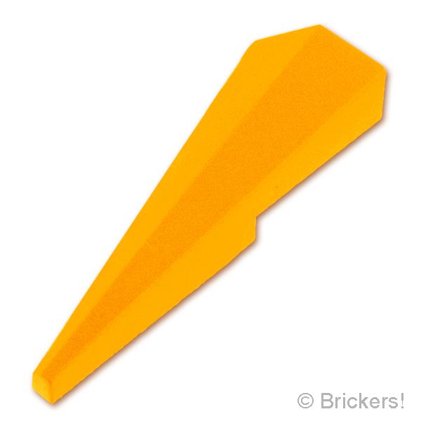LEGO® パーツ 6545213 ウェッジ 5 x 2 - 右：[Bt,Lt Orange / ブライトライトオレンジ] 3505-191 