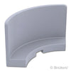 パネル 3 x 3 x 2 - コンベックスコーナー：[Light Bluish Gray / グレー]