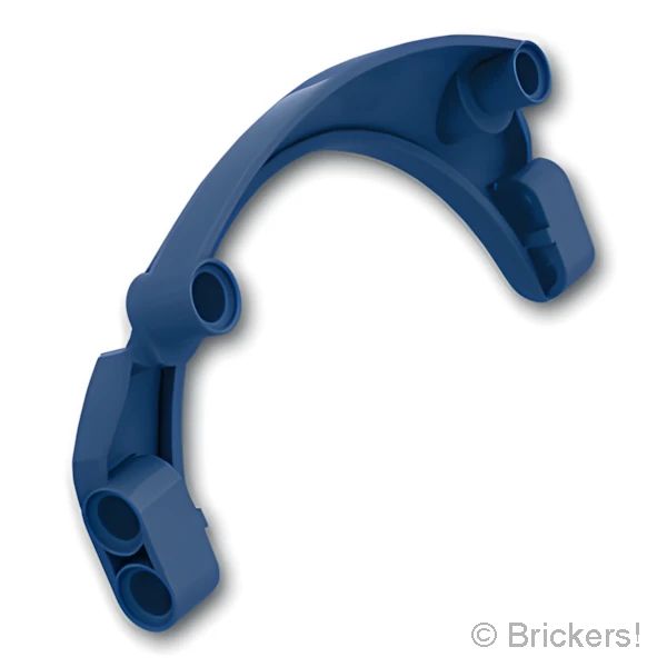 LEGO® パーツ 6437973 テクニック パネル カーマッドガード アーチ #43 - 11 x 2 x 5 ラウンドトップ：[Dark Blue / ダークブルー] 3538-140 