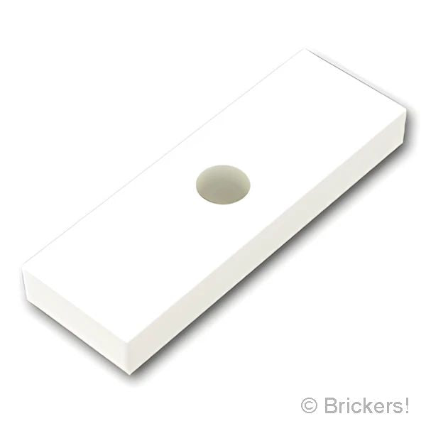 LEGO® パーツ 6223491/6548289 タイル インバート 1 x 3 - バーホール：[White / ホワイト] 35459-001 