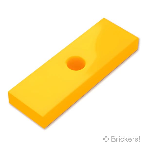 LEGO® パーツ 6257050/6525853 タイル インバート 1 x 3 - バーホール：[Bt,Lt Orange / ブライトライトオレンジ] 35459-191 