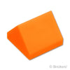 スロープ ダブル 45° 1 x 1：[Orange / オレンジ]