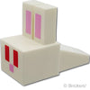 ピクセルのウサギの頭 - マインクラフト：[White / ホワイト]
