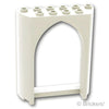 パネル 2 x 6 x 6 - ゴシックアーチ：[White / ホワイト]