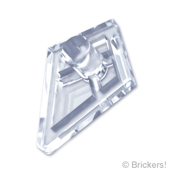 LEGO® パーツ 6551392 タイル 1 x 2 - ダイアモンド / バー：[Tr,Clear / トランスクリアー] 35649-040 