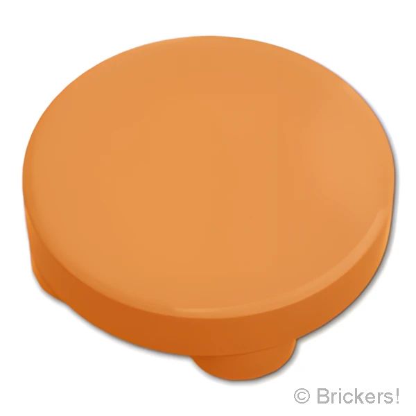 LEGO® パーツ 6508099 タイル インバート ラウンド 2 x 2：[Dark Orange / ダークオレンジ] 3567-038 