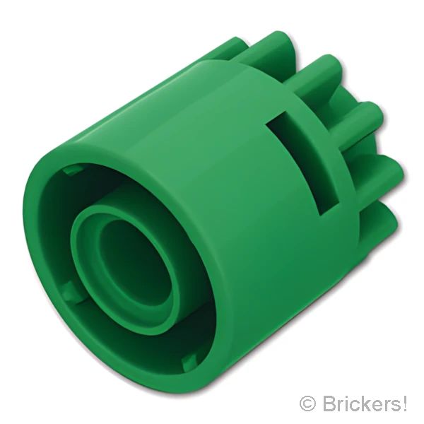 LEGO® パーツ 6434577 テクニック ギア - 12歯 クラッチ：[Green / グリーン] 3590-028 