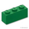 ブロック 1 x 3：[Green / グリーン]