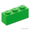 ブロック 1 x 3：[Bt,Green / ブライトグリーン]