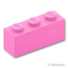 ブロック 1 x 3：[Bright Pink / ブライトピンク]