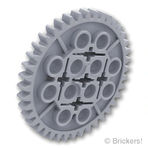 LEGO® パーツ 4211433/4285634/6195314 テクニック ギア - 40歯：[Light Bluish Gray / グレー] 3649-194 