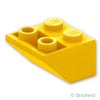 スロープ インバート 45° 2 x 2：[Yellow / イエロー]