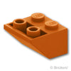 スロープ インバート 45° 2 x 2：[Dark Orange / ダークオレンジ]