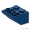 スロープ インバート 45° 2 x 2：[Dark Blue / ダークブルー]