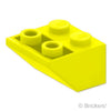 スロープ インバート 45° 2 x 2：[Neon Yellow / ネオンイエロー]