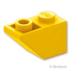 スロープ インバート 45° 2 x 1：[Yellow / イエロー]