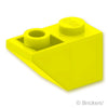 スロープ インバート 45° 2 x 1：[Neon Yellow / ネオンイエロー]