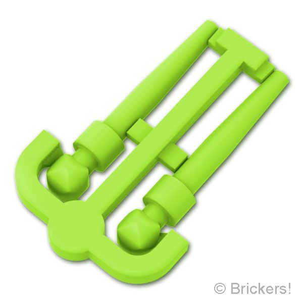 LEGO® パーツ 6527028 魔法の杖(ハリーポッター) 2本セット：[Lime / ライム] 36752-119 