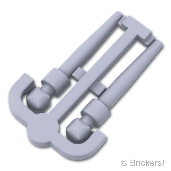 LEGO® パーツ 6526067 魔法の杖(ハリーポッター) 2本セット：[Light Bluish Gray / グレー] 36752-194 