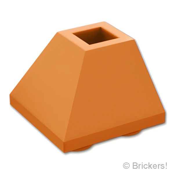 LEGO® パーツ 6325922 スロープ インバート ダブル 45° 2 x 2 - コーナー：[Dark Orange / ダークオレンジ] 3676-038 