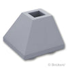 スロープ インバート ダブル 45° 2 x 2 - コーナー：[Light Bluish Gray / グレー]