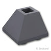 スロープ インバート ダブル 45° 2 x 2 - コーナー：[Dark Bluish Gray / ダークグレー]