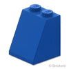 スロープ 65° 2 x 2 x 2：[Blue / ブルー]