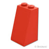 スロープ 75° 2 x 2 x 3：[Red / レッド]