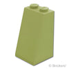 スロープ 75° 2 x 2 x 3：[Olive Green / オリーブグリーン]