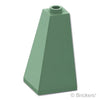 スロープ ダブル 75° 2 x 2 x 3 - コーナー：[Sand Green / サンドグリーン]