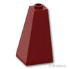 スロープ ダブル 75° 2 x 2 x 3 - コーナー：[Dark Red / ダークレッド]
