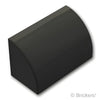 スロープ カーブ 1 x 2：[Black / ブラック]