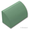 スロープ カーブ 1 x 2：[Sand Green / サンドグリーン]