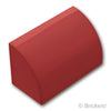 スロープ カーブ 1 x 2：[Dark Red / ダークレッド]