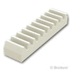 テクニック ギア ラック 1 x 4：[White / ホワイト]