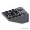 スロープ インバート 33° 3 x 2：[Dark Bluish Gray / ダークグレー]
