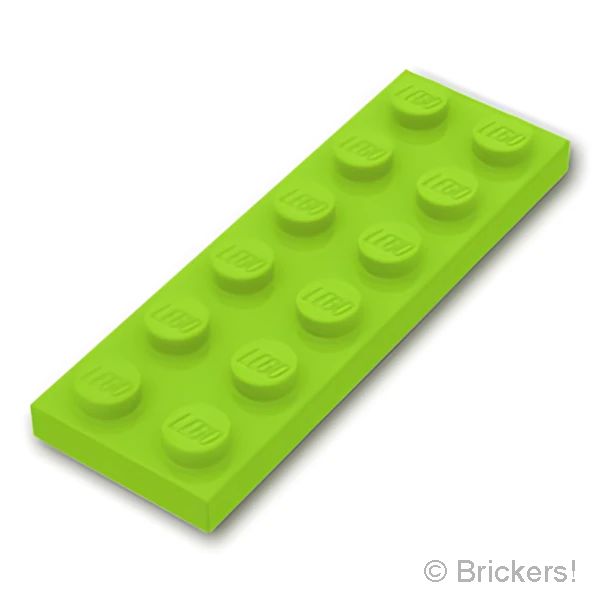 LEGO® パーツ 4210218/4271566/4563344/4621548 プレート 2 x 6：[Lime / ライム] 3795-119 の商品ページ｜レゴ®パーツ バラ売りのブリッカーズ
