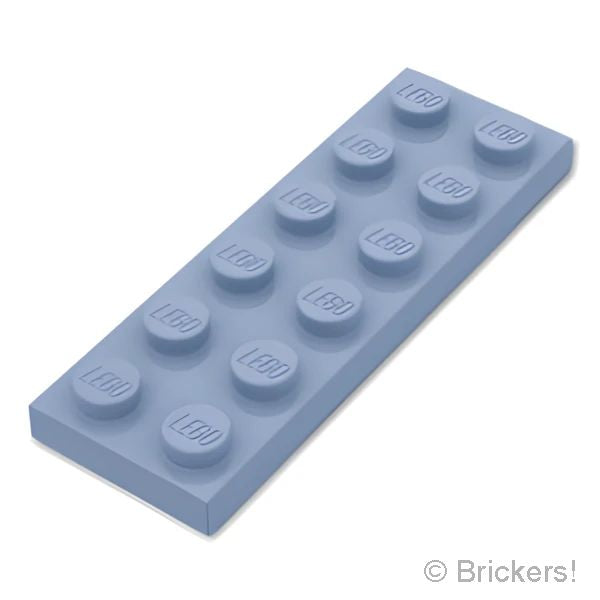 LEGO® パーツ 4153430 プレート 2 x 6：[Sand Blue / サンドブルー] 3795-135 の商品ページ｜レゴ®パーツ バラ売りのブリッカーズ